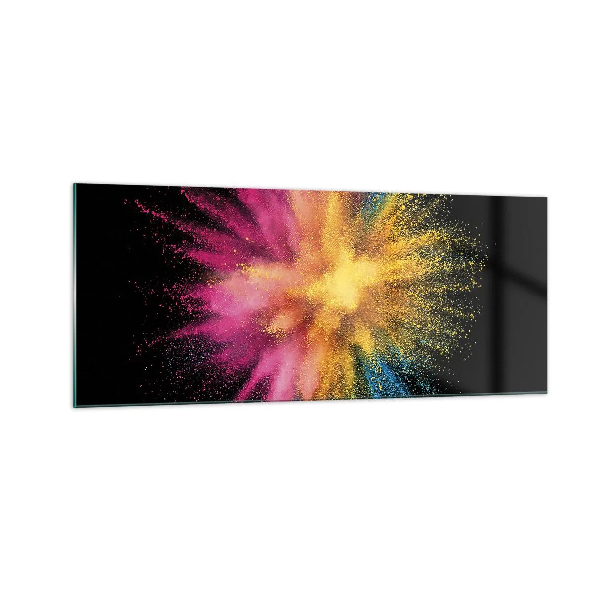 Impression sur verre - Image sur verre - Origine des couleurs - 100x40 cm