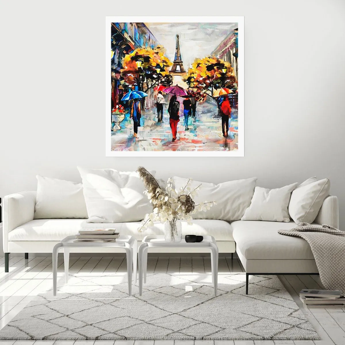 Affiche - Poster - Particulièrement beau en automne - 50x50 cm