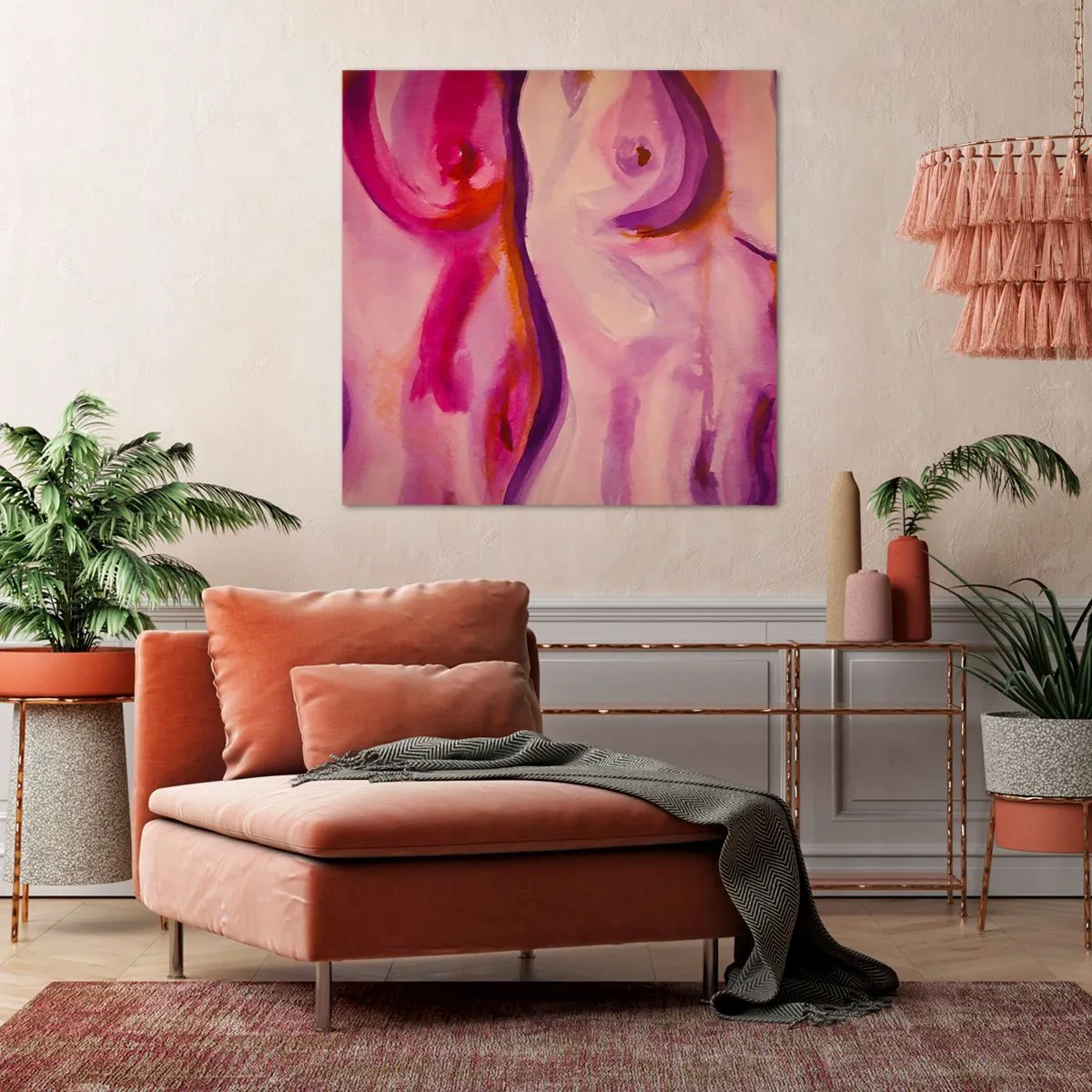 Impression sur toile - Image sur toile - Ode à la féminité - 40x40 cm