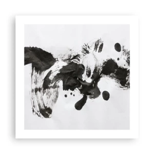 Affiche - Poster - De la méthode dans la folie ? - 50x50 cm