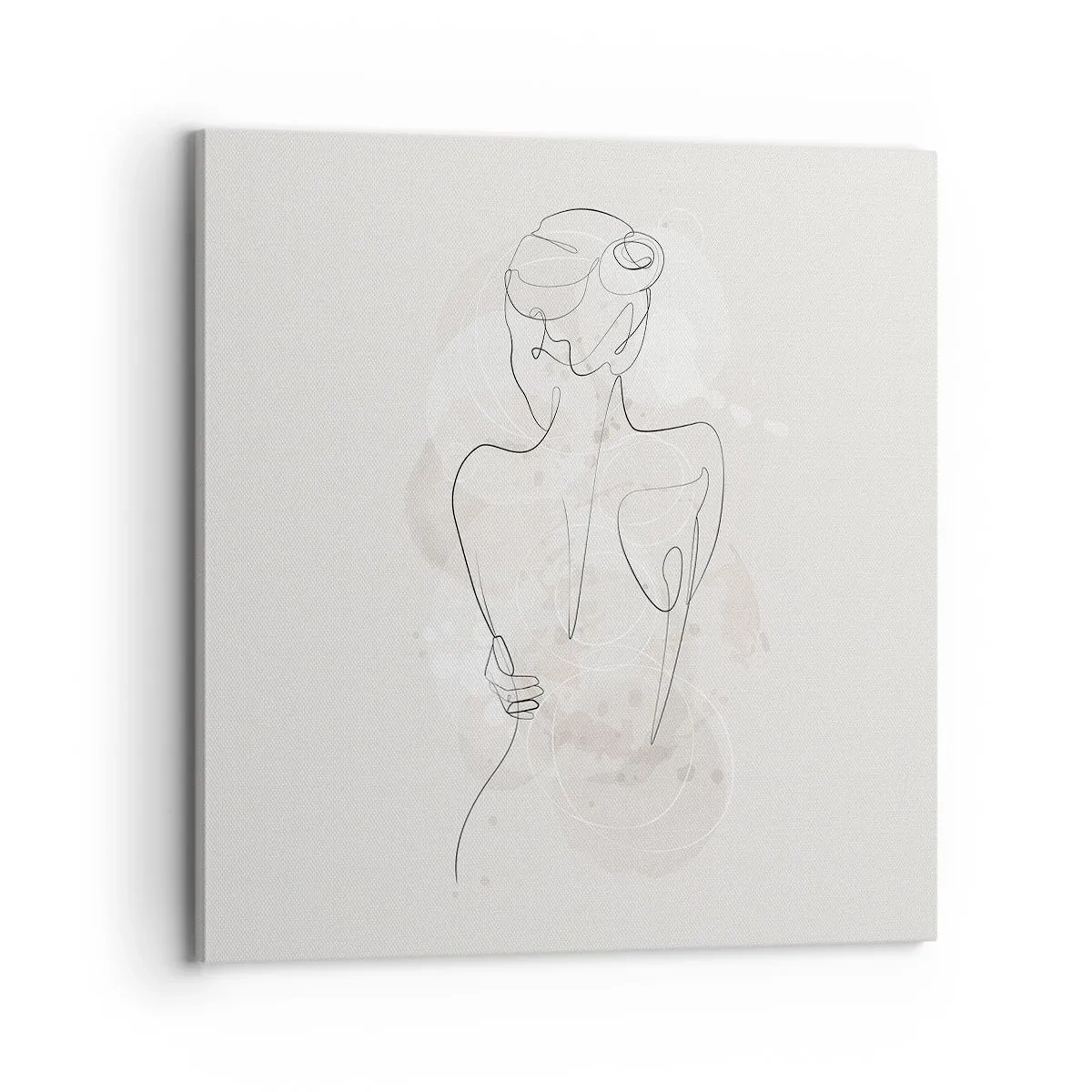 Impression sur toile - Image sur toile - Comme un instrument sensible - 70x70 cm