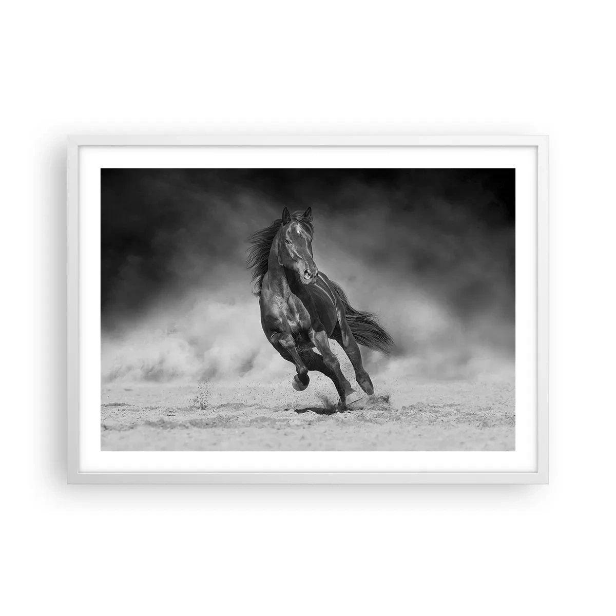 Affiche dans un cadre blanc - Poster - Digne de l'émir lui-même - 70x50 cm