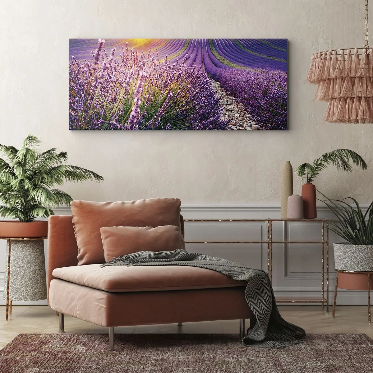 Impression sur toile - Image sur toile - Tige parfumée - 90x30 cm