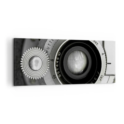 Impression sur toile - Image sur toile - Histoire d'Hollywood - 100x40 cm