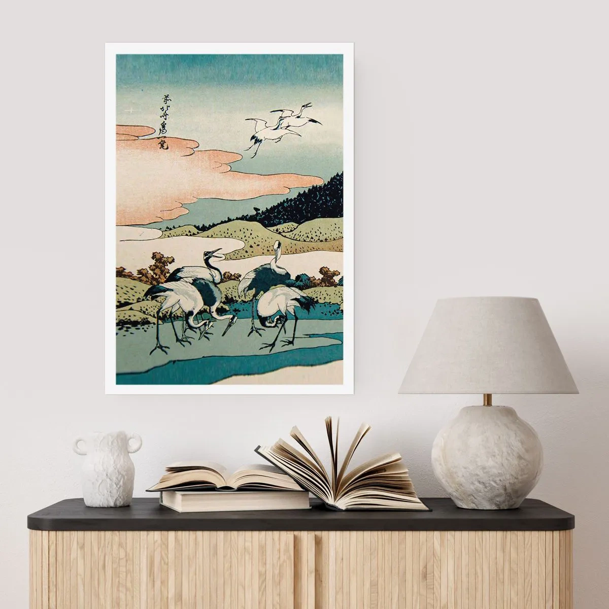 Affiche - Poster - Avec une âme japonnaise - 30x40 cm