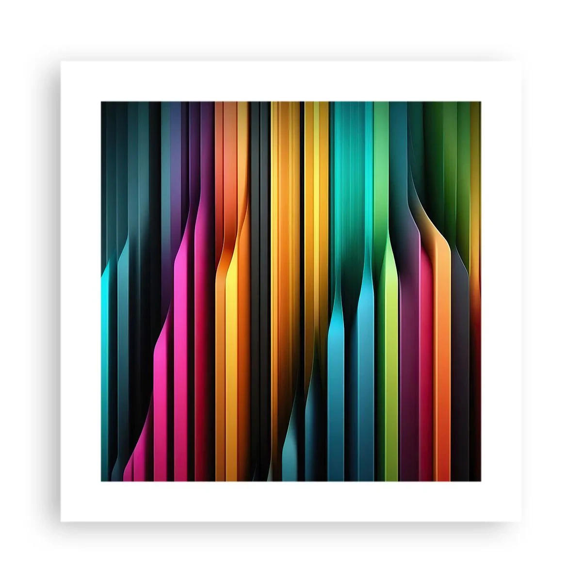 Affiche - Poster - Un organe de lumière - 40x40 cm