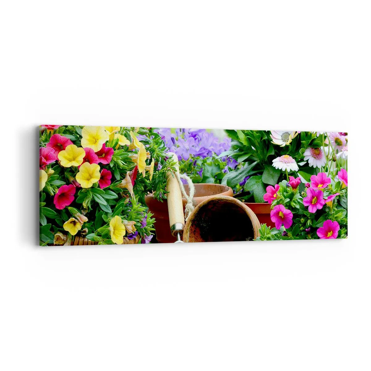 Impression sur toile - Image sur toile - Le jardin de Zosia - 90x30 cm