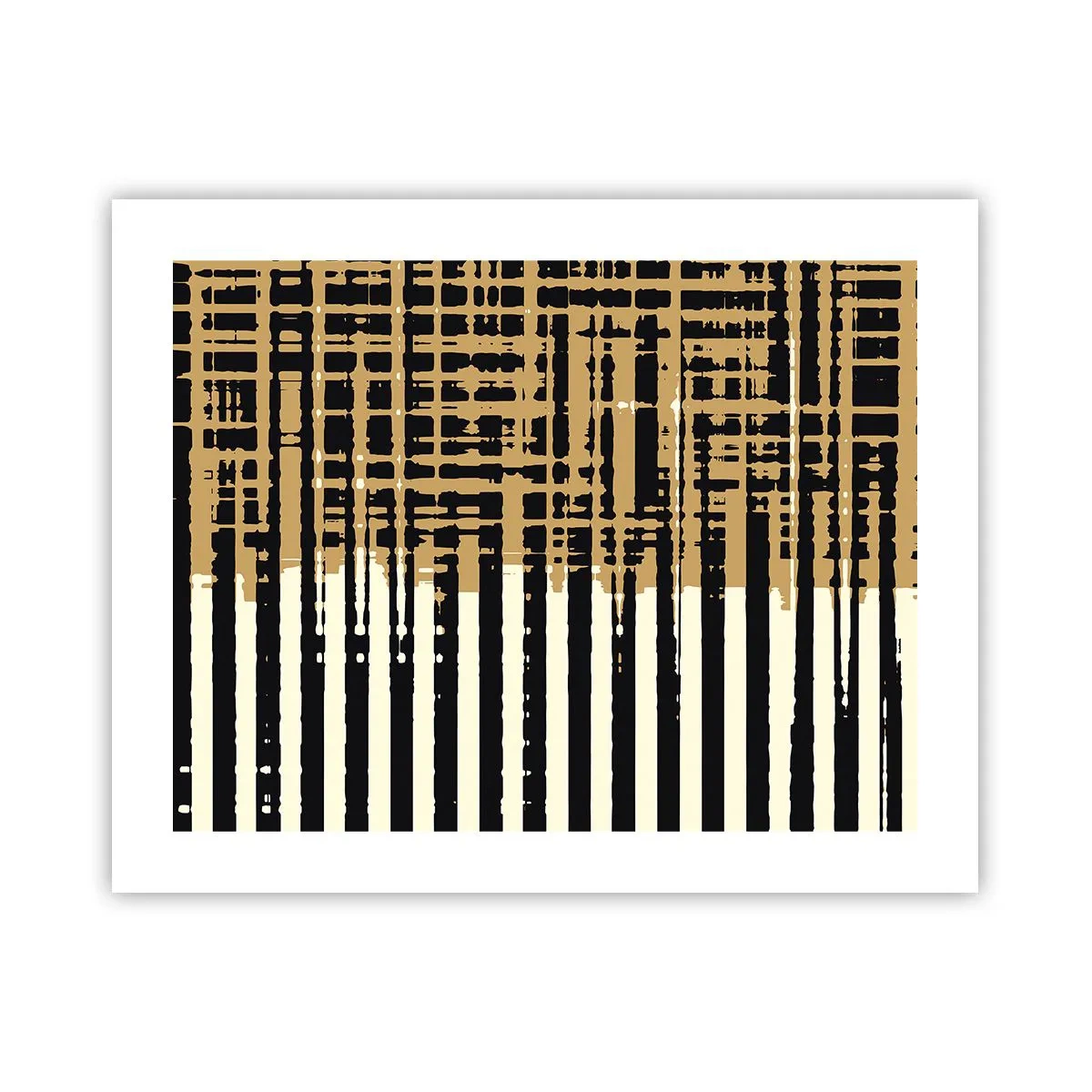 Affiche - Poster - Abstraction architecturale - 50x40 cm