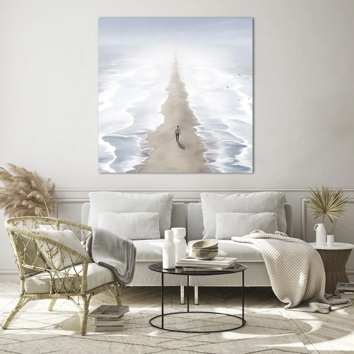 Impression sur verre - Image sur verre - Un brillant avenir - 50x50 cm