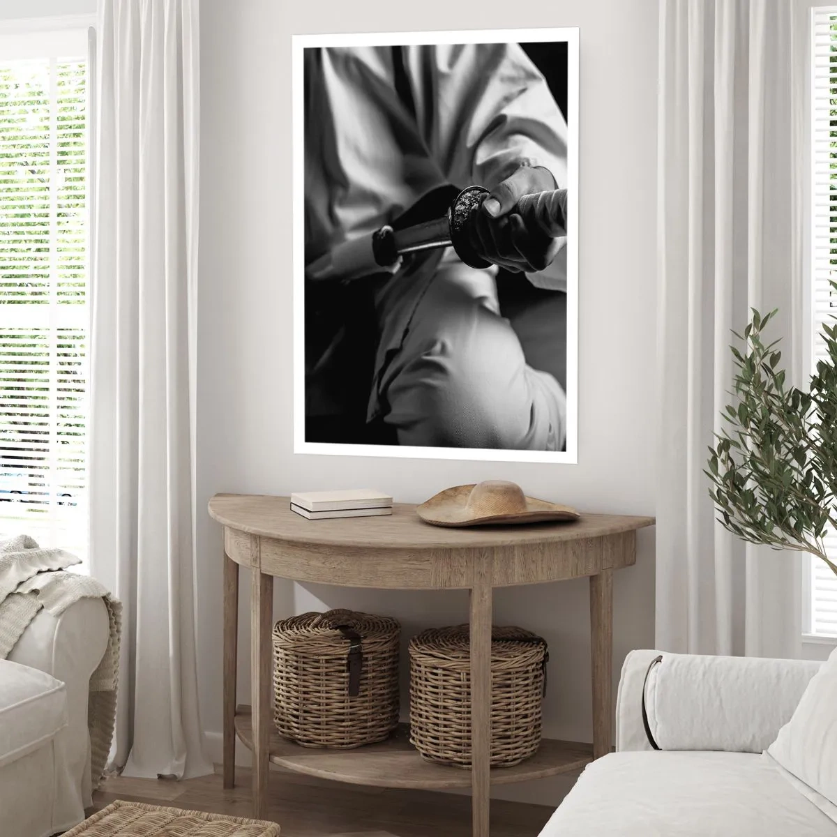 Affiche - Poster - Âme de guerrier - 40x50 cm