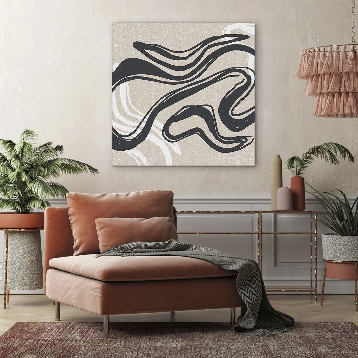 Impression sur toile - Image sur toile - Expression multipliée - 30x30 cm