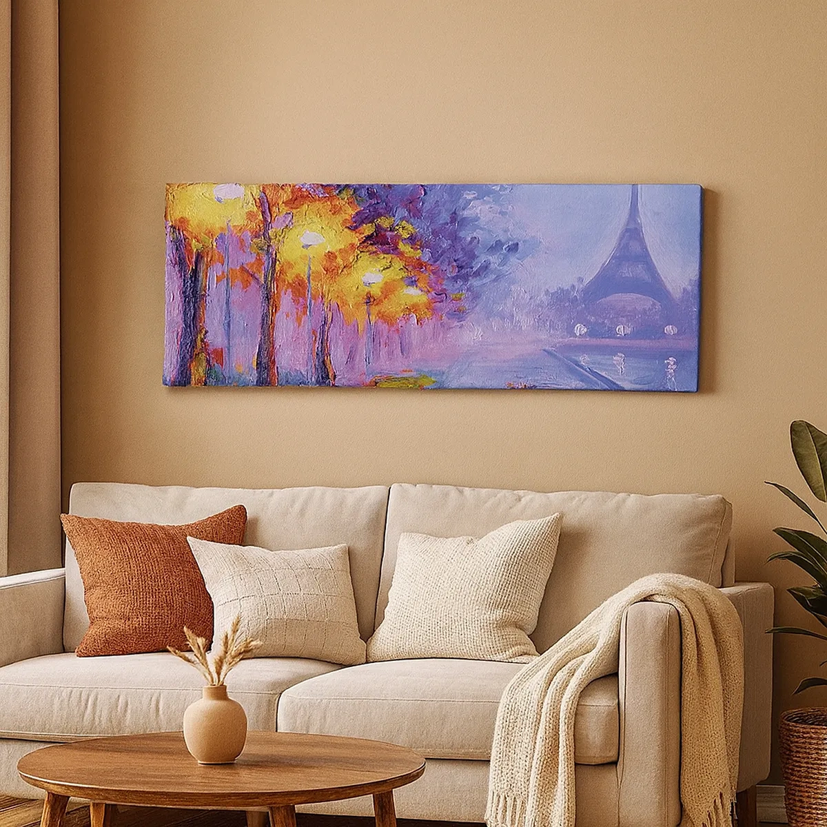 Impression sur toile - Image sur toile - Une ballade idéale - 30x30 cm