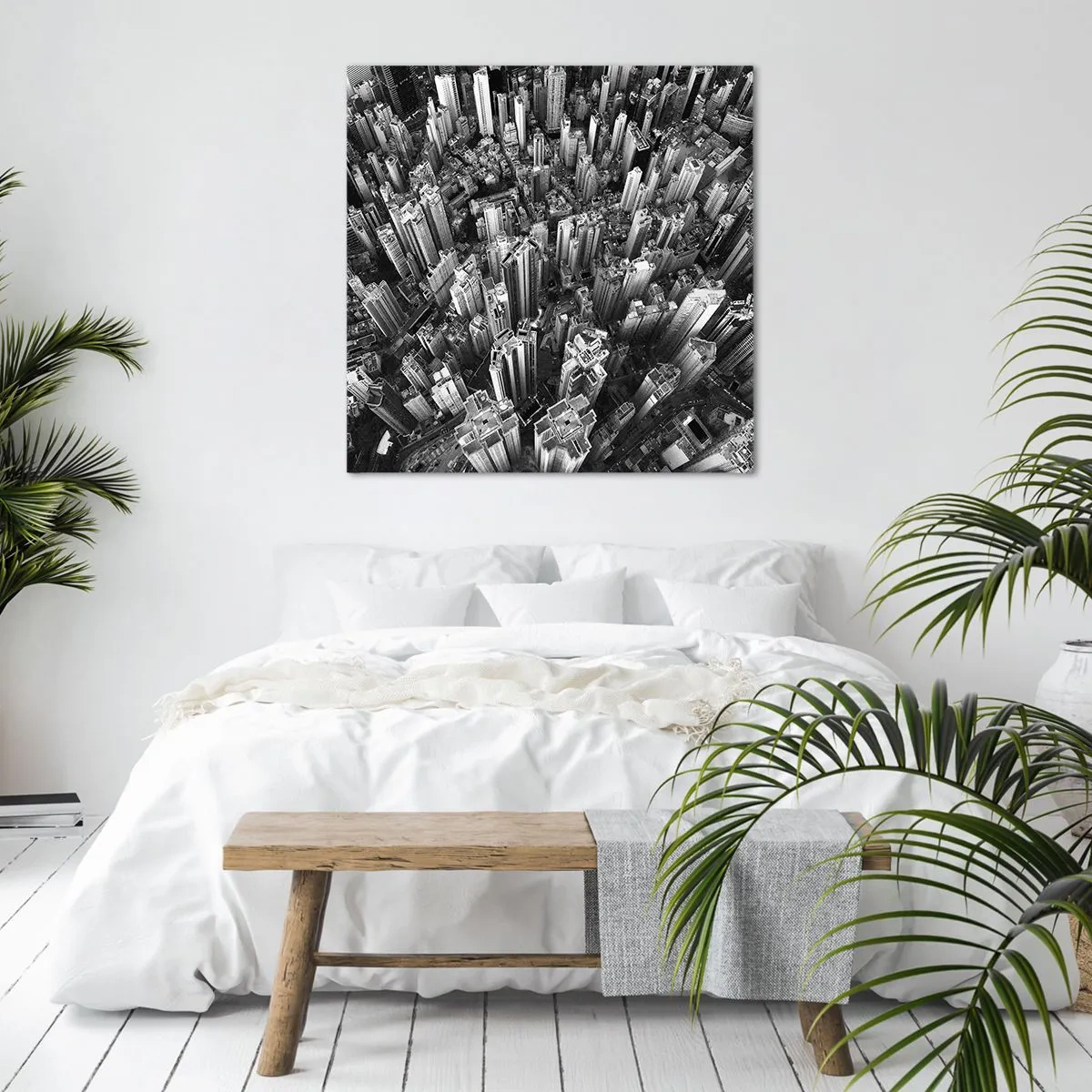 Impression sur toile - Image sur toile - Toujours de plus en plus haut - 60x60 cm