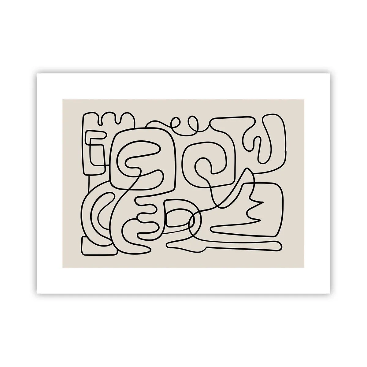 Affiche - Poster - Suivez les indices - 40x30 cm