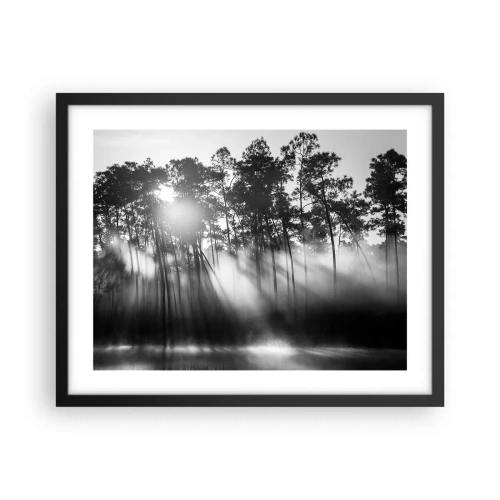 Affiche dans un cadre noir - Poster - Soleil inarrêtable - 50x40 cm