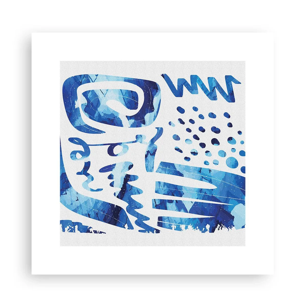 Affiche - Poster - Retour aux racines - 30x30 cm