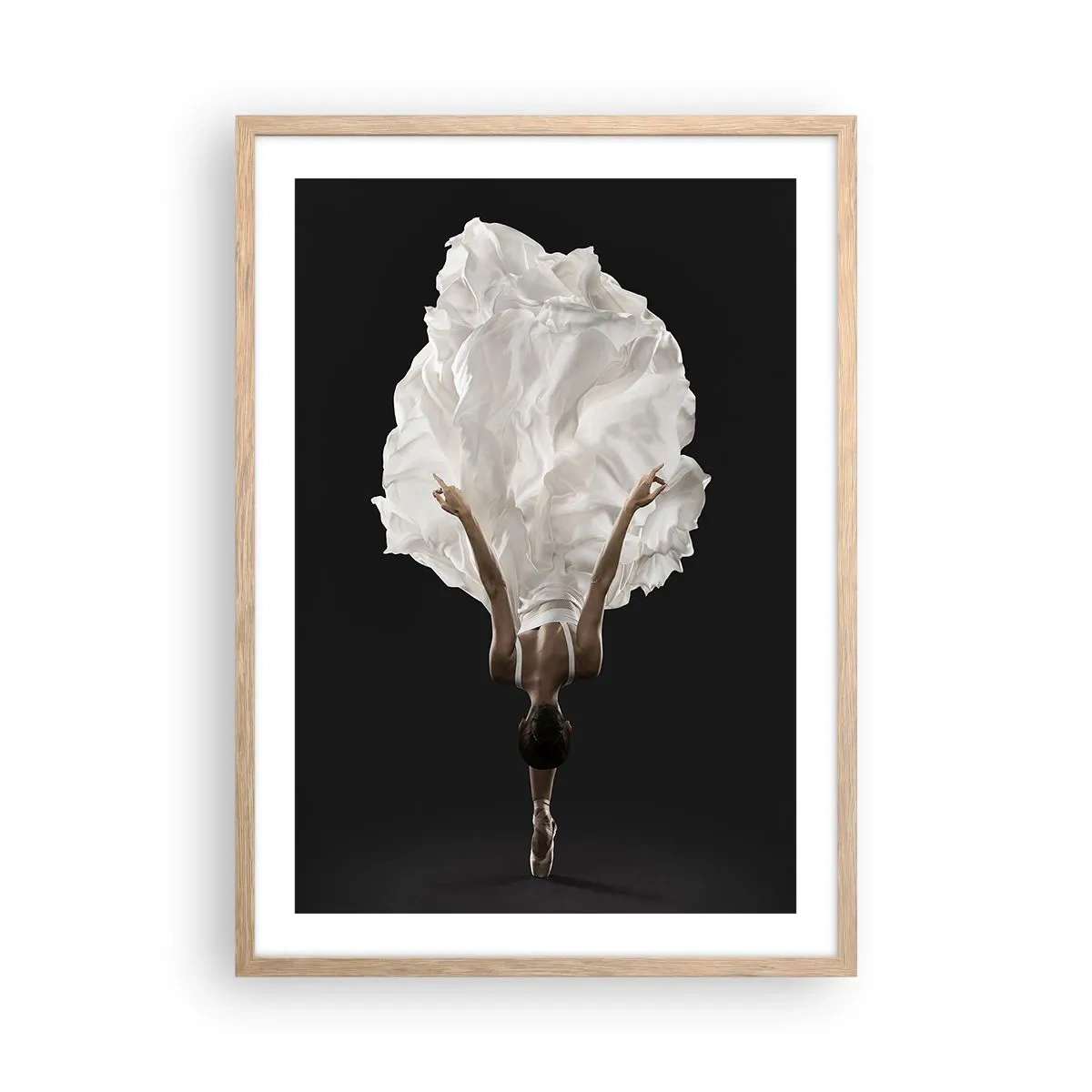 Affiche dans un chêne clair - Poster - Ceinture inhabituelle - 50x70 cm