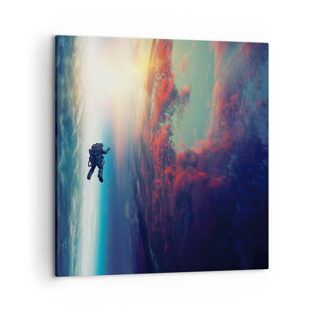 Impression sur toile - Image sur toile - Affronter l'univers - 50x50 cm