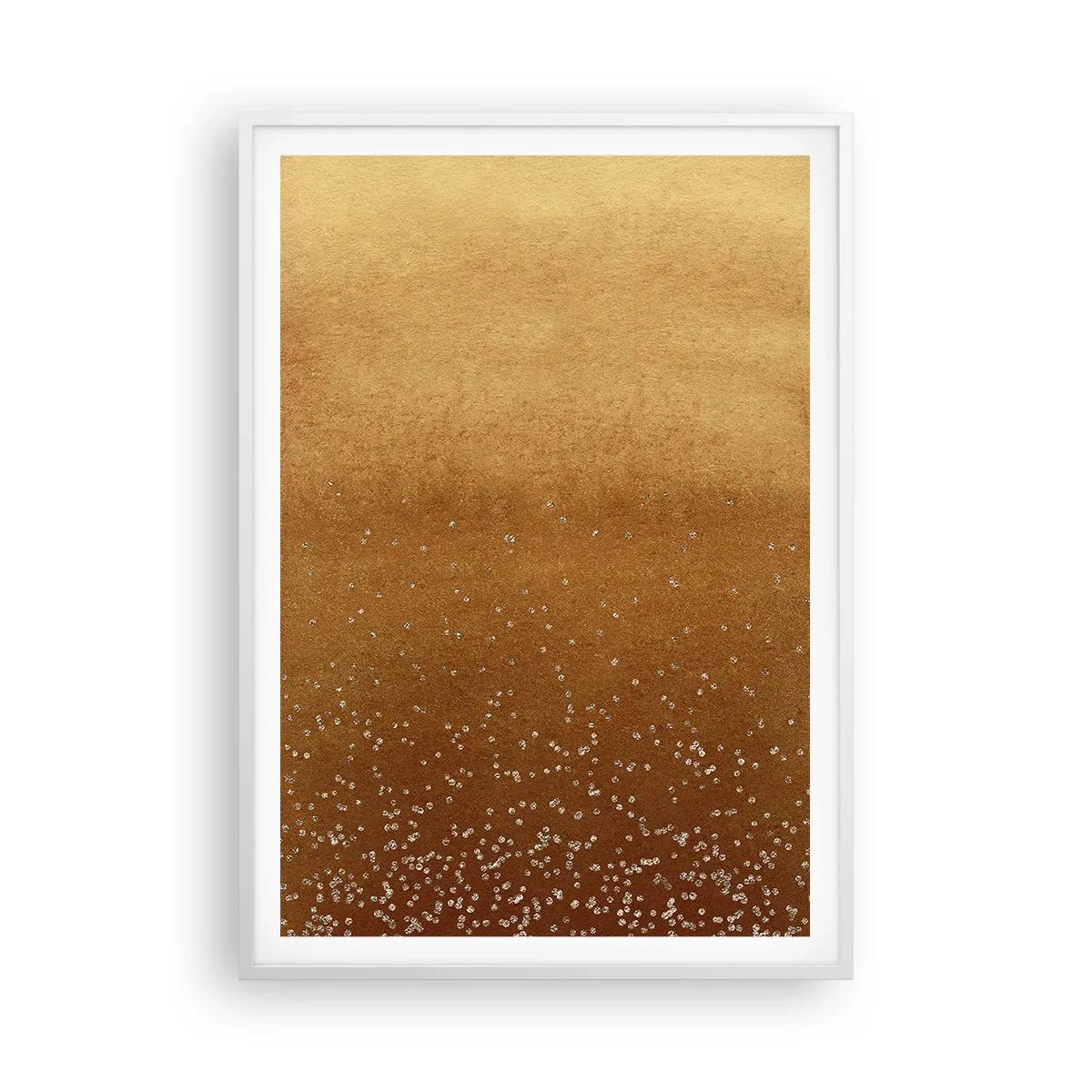 Affiche dans un cadre blanc - Poster - Origine du monde - 70x100 cm