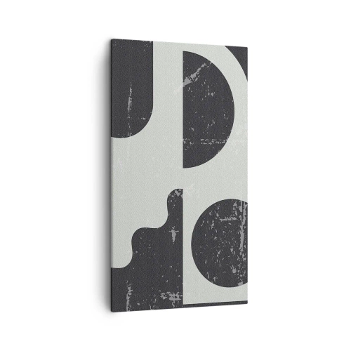 Impression sur toile - Image sur toile - Composition dessus et dessous - 45x80 cm