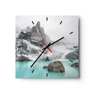 Horloge murale - Pendule murale - Sur ses gardes - 40x40 cm