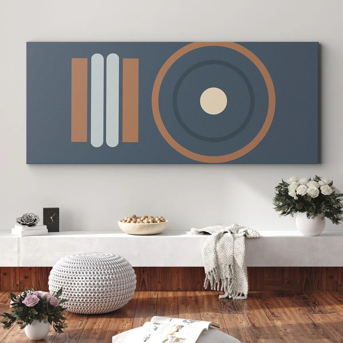 Impression sur toile - Image sur toile - Essence des choses - 100x40 cm