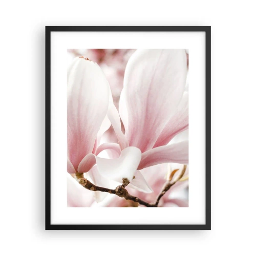 Affiche dans un cadre noir - Poster - Abondance de tendresse - 40x50 cm