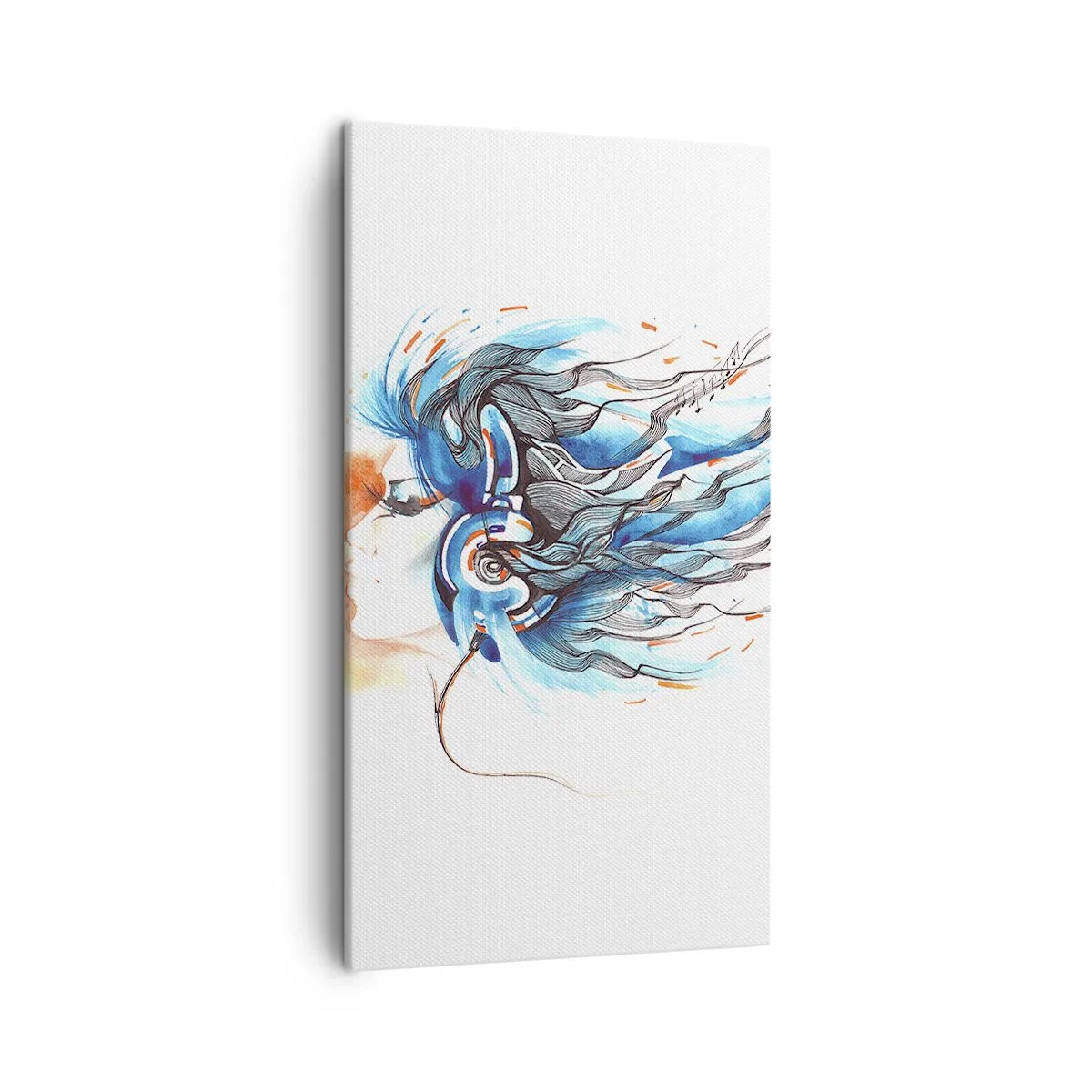 Impression sur toile - Image sur toile - Que la musique joue - 45x80 cm