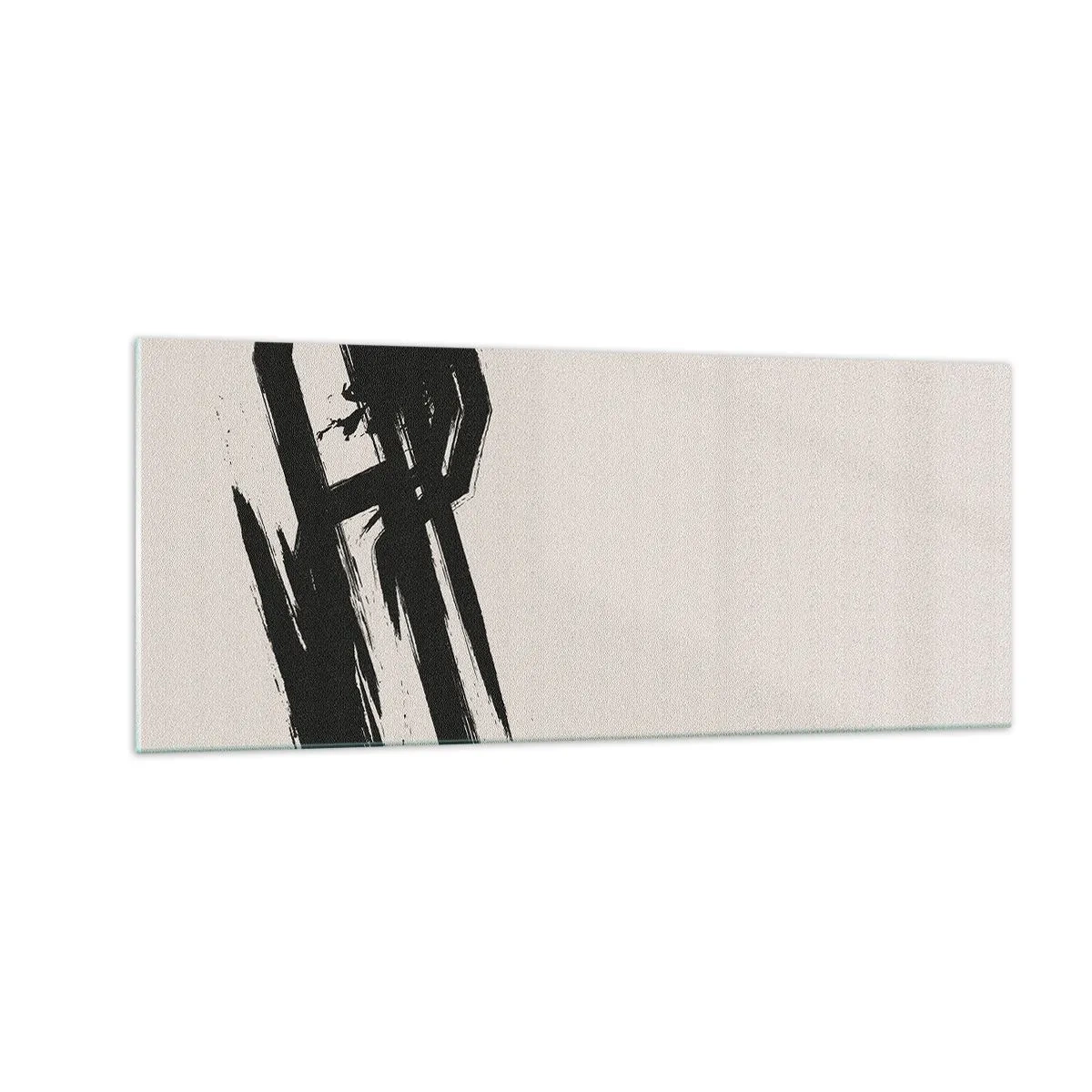 Impression sur verre - Image sur verre - Ruée imparable - 100x40 cm