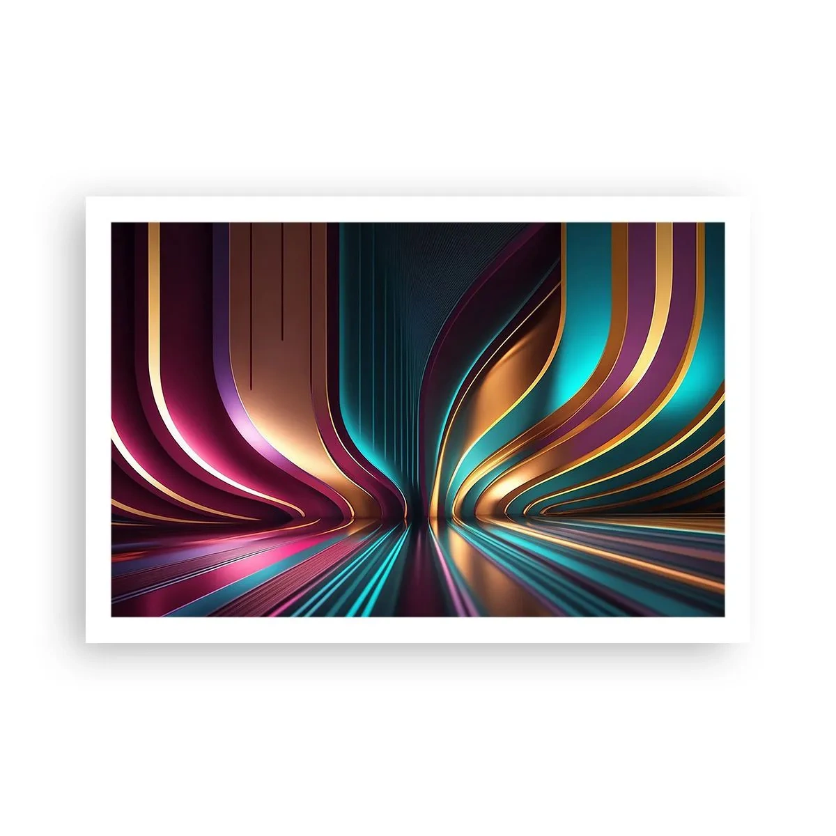 Affiche - Poster - Architektura światła - 91x61 cm