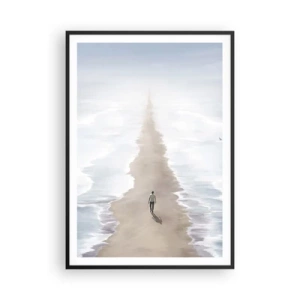 Affiche dans un cadre noir - Poster - Un brillant avenir - 70x100 cm