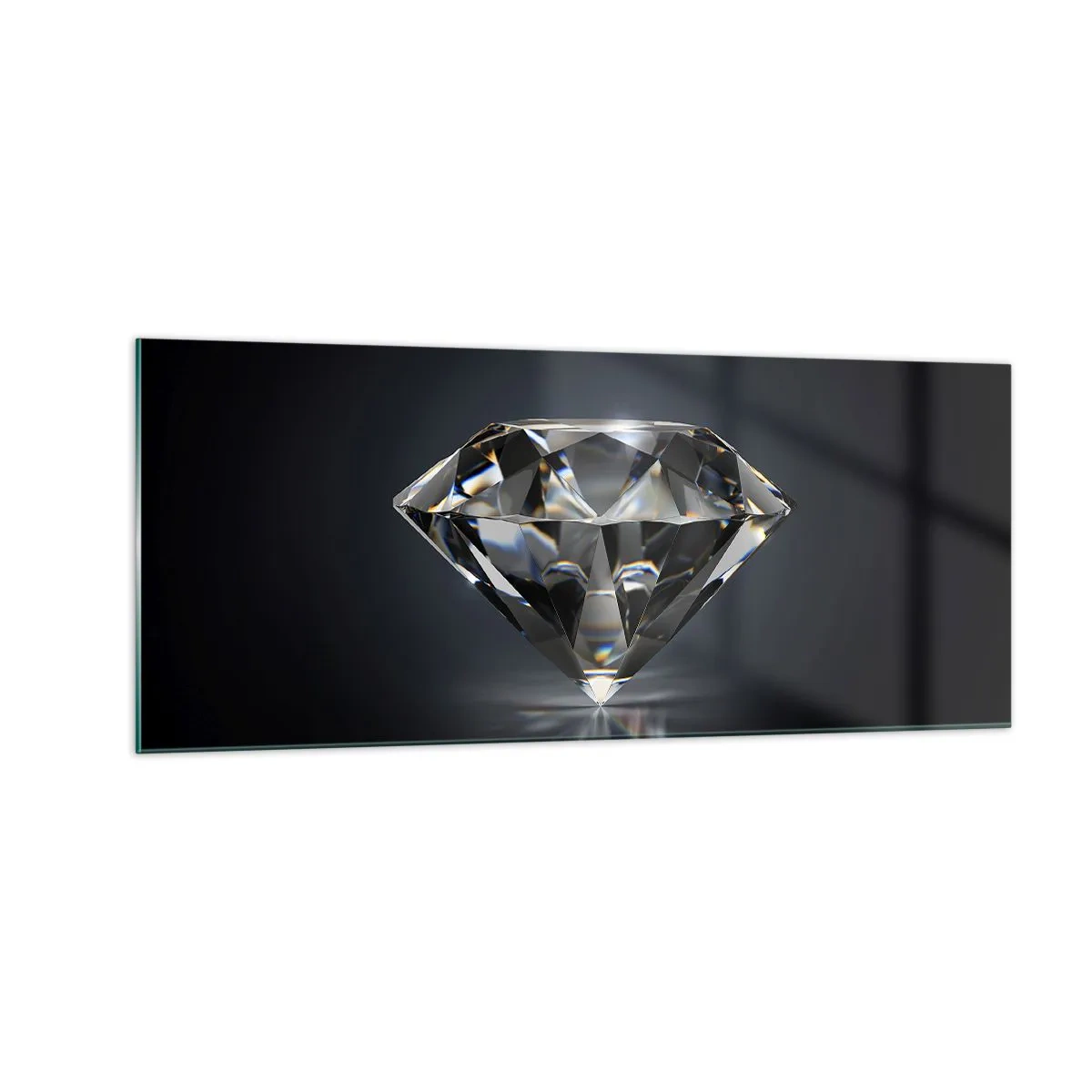 Impression sur verre - Image sur verre - La meilleure amie - 100x40 cm