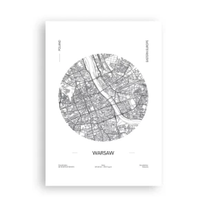 Affiche - Poster - Anatomie de Varsovie - 70x100 cm