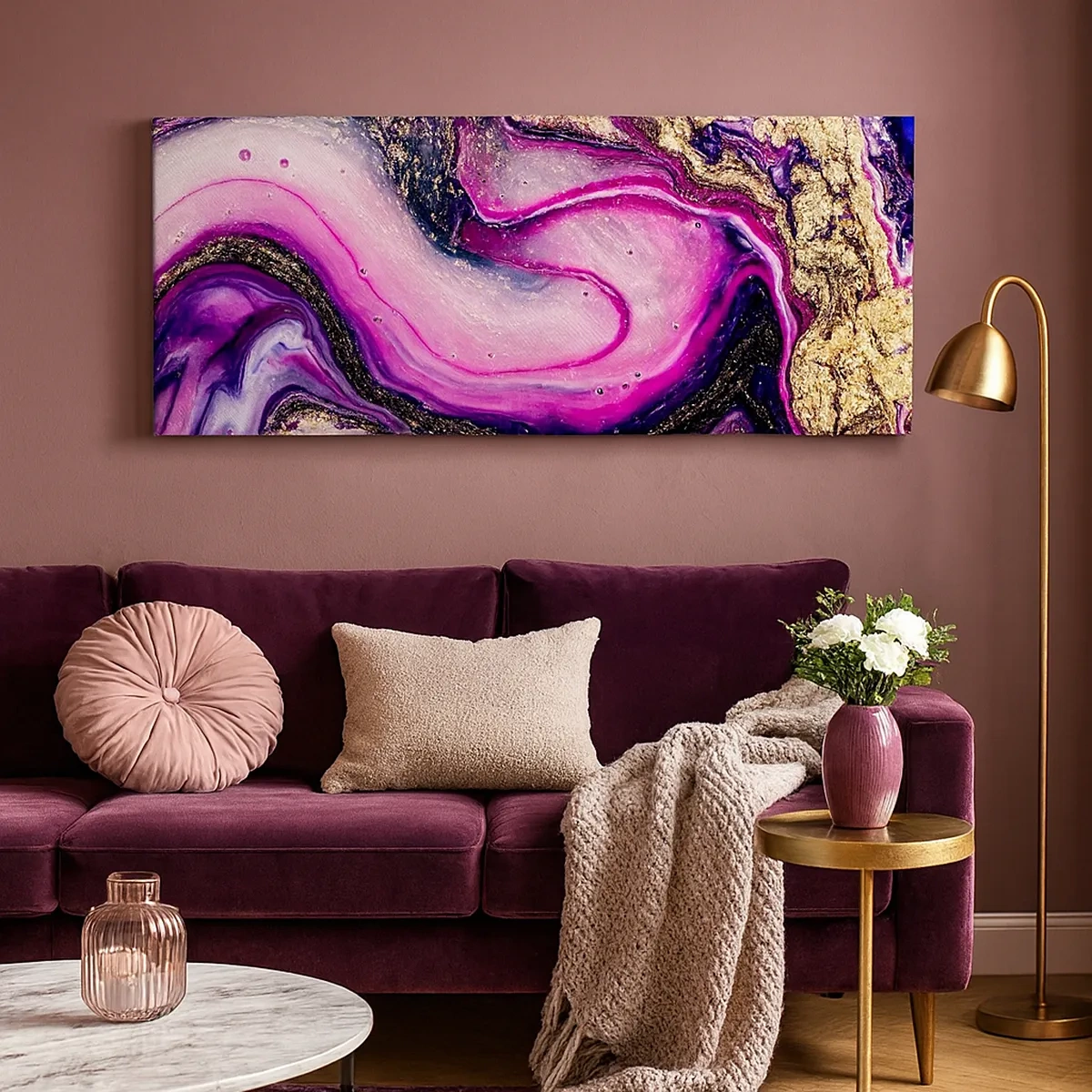 Impression sur toile - Image sur toile - Un instant dans les coulisses - 30x30 cm