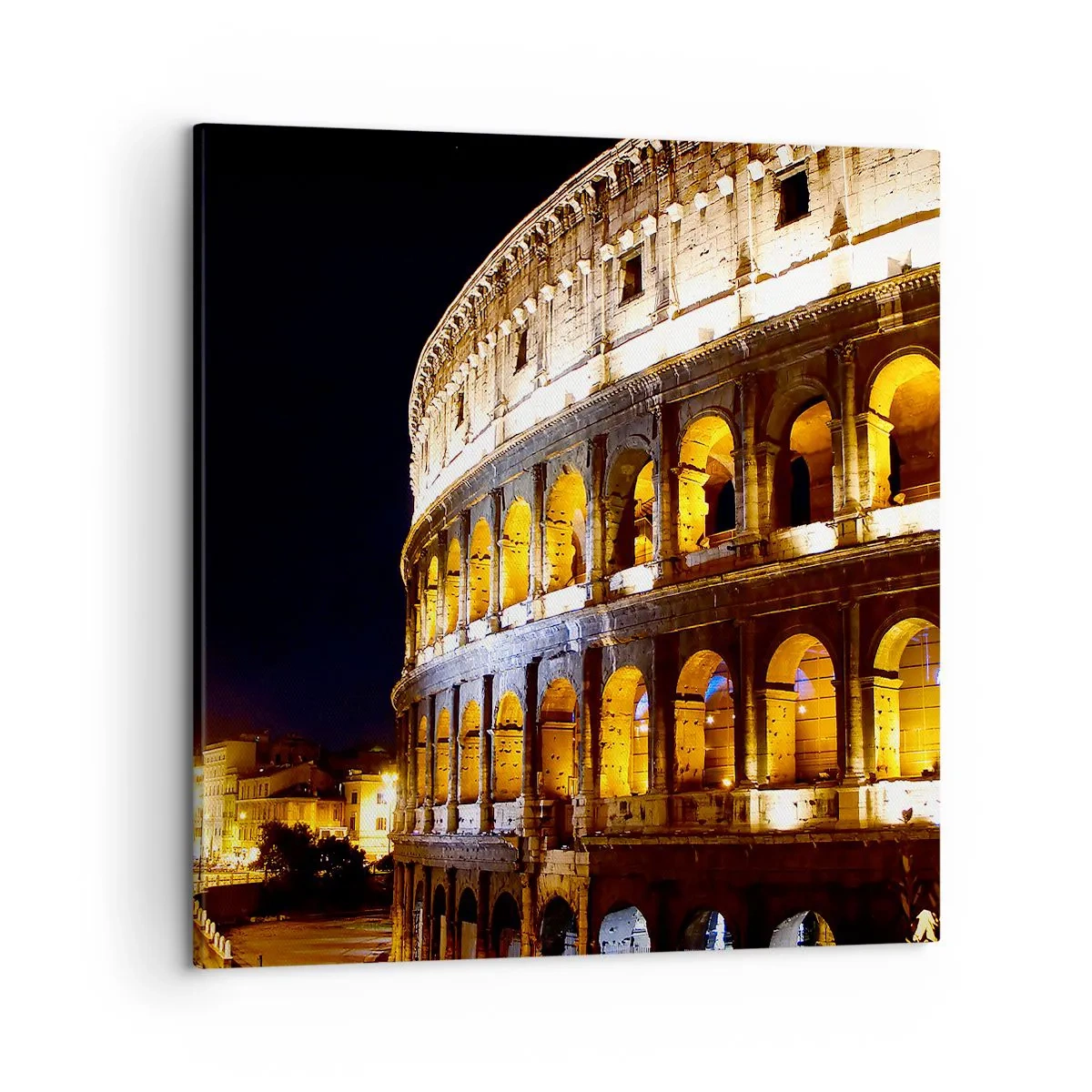 Impression sur toile - Image sur toile - Il est temps de commencer les Jeux - 50x50 cm