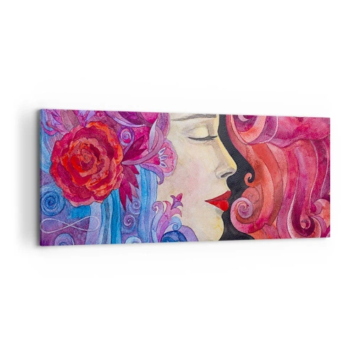 Impression sur toile - Image sur toile - L'Art Nouveau est toujours vivant - 100x40 cm