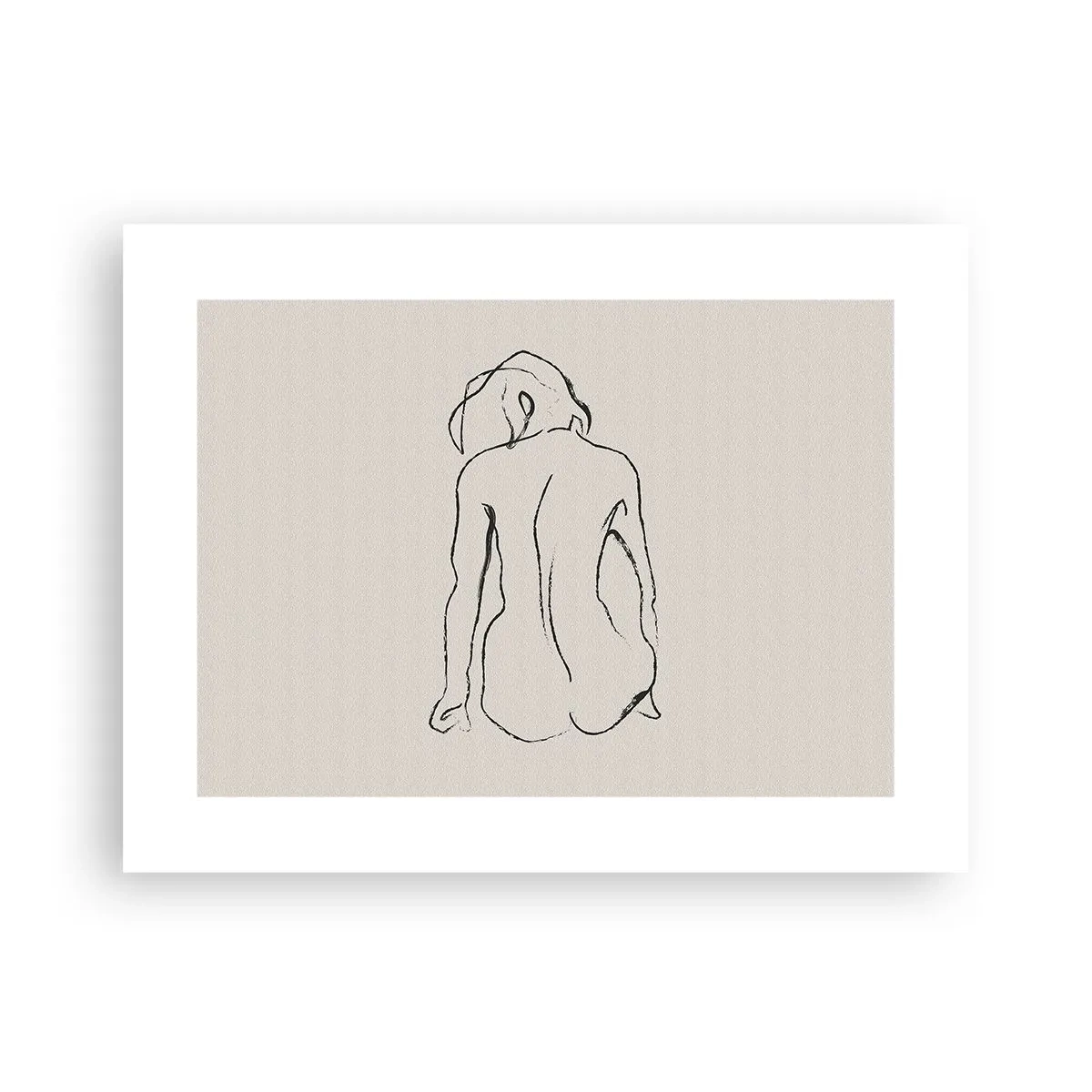 Affiche - Poster - Femme nue - 40x30 cm