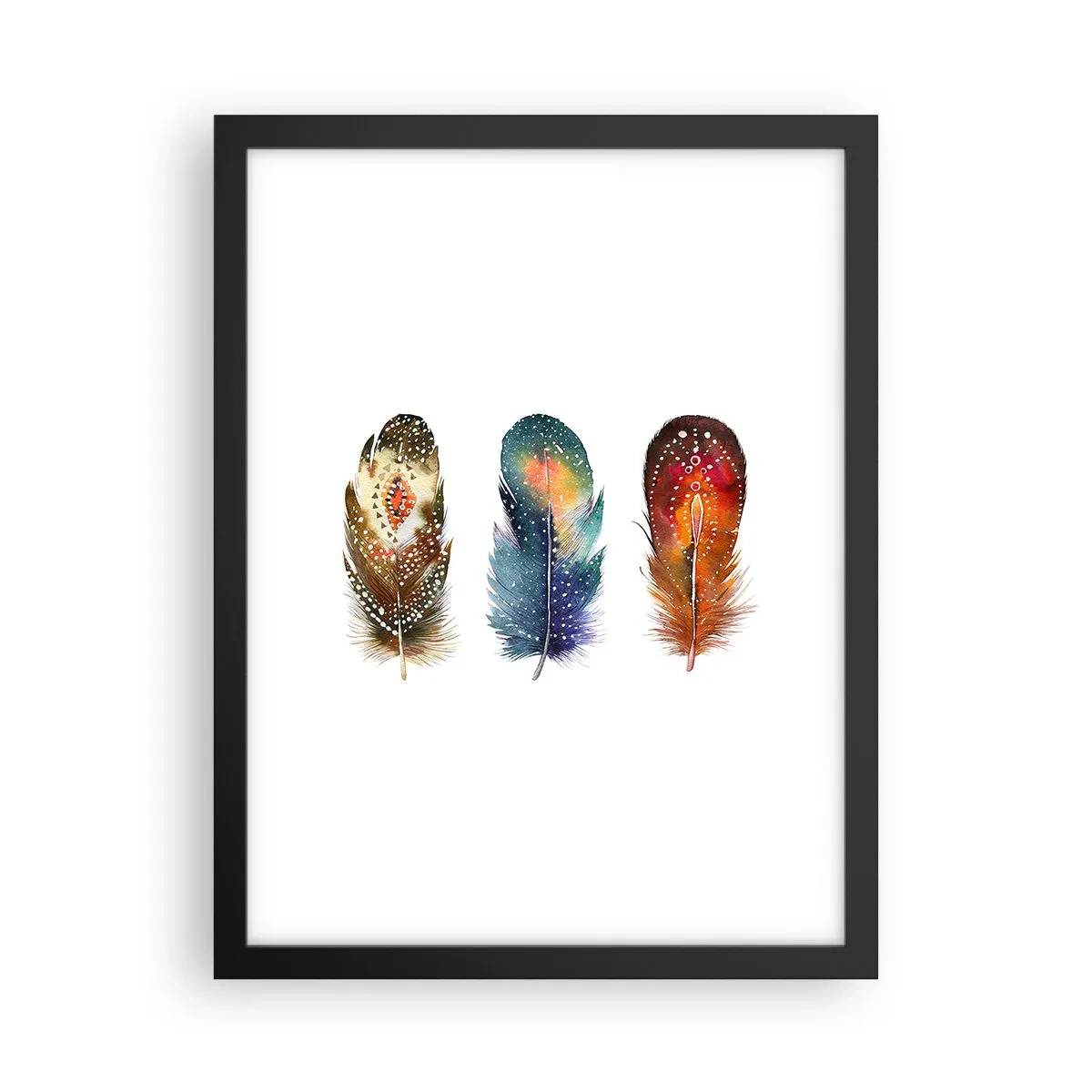 Affiche dans un cadre noir - Poster - Rituels, cérémonies, secrets - 30x40 cm