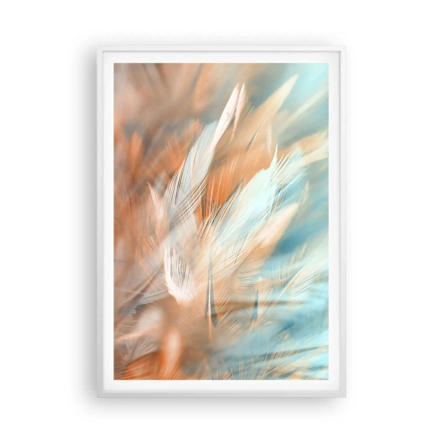 Affiche dans un cadre blanc - Poster - Au pays de la douceur - 70x100 cm