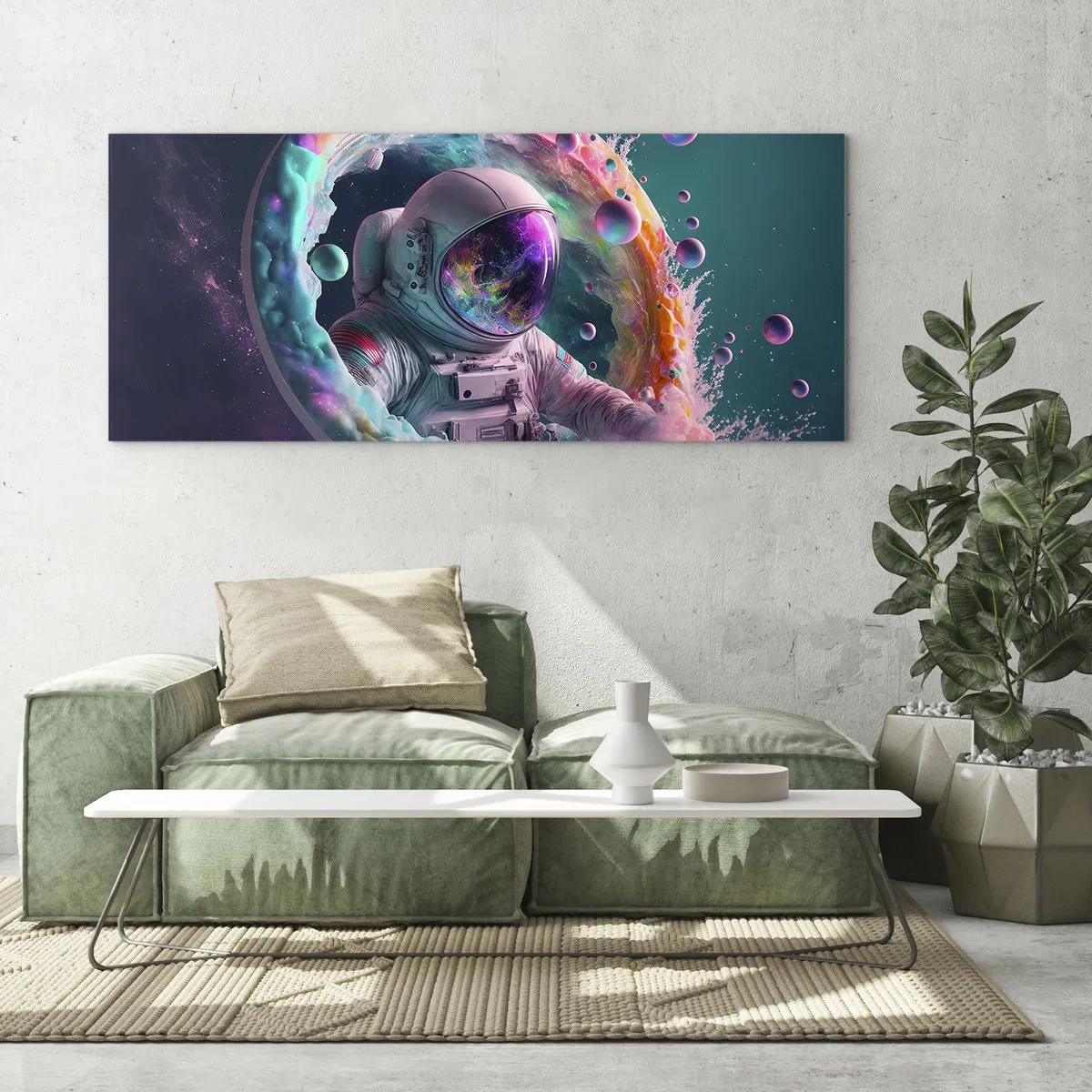 Impression sur verre - Image sur verre - porte des étoiles - 100x40 cm