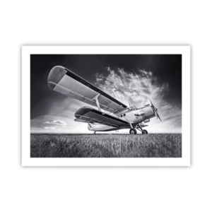 Affiche - Poster - Le pèlerin ailé - 70x50 cm