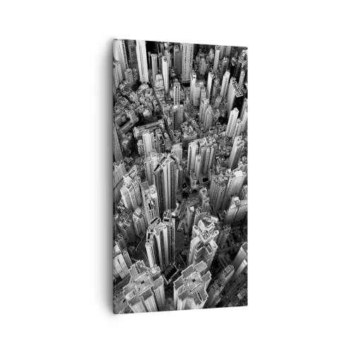 Impression sur toile - Image sur toile - Toujours de plus en plus haut - 55x100 cm