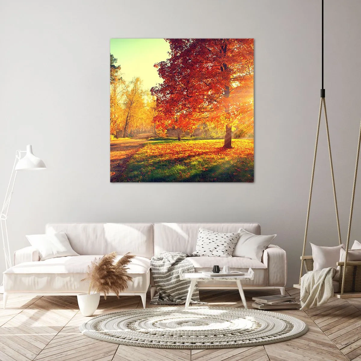 Impression sur toile - Image sur toile - Le roux est beau - 30x30 cm