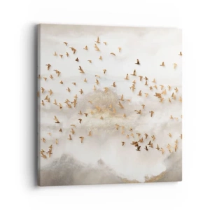 Impression sur toile - Image sur toile - Il est l'heure… - 40x40 cm