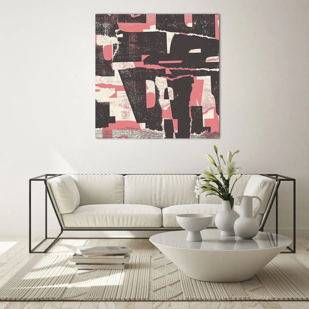 Impression sur verre - Image sur verre - Tout ce tapage - 30x30 cm