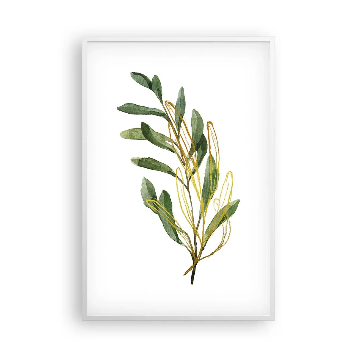 Affiche dans un cadre blanc - Poster - Tout ce qui est bon - 61x91 cm