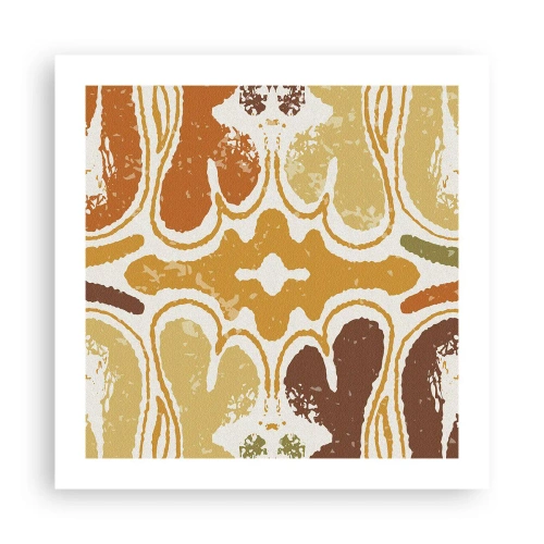 Affiche - Poster - Abstraction sentimentale - 50x50 cm