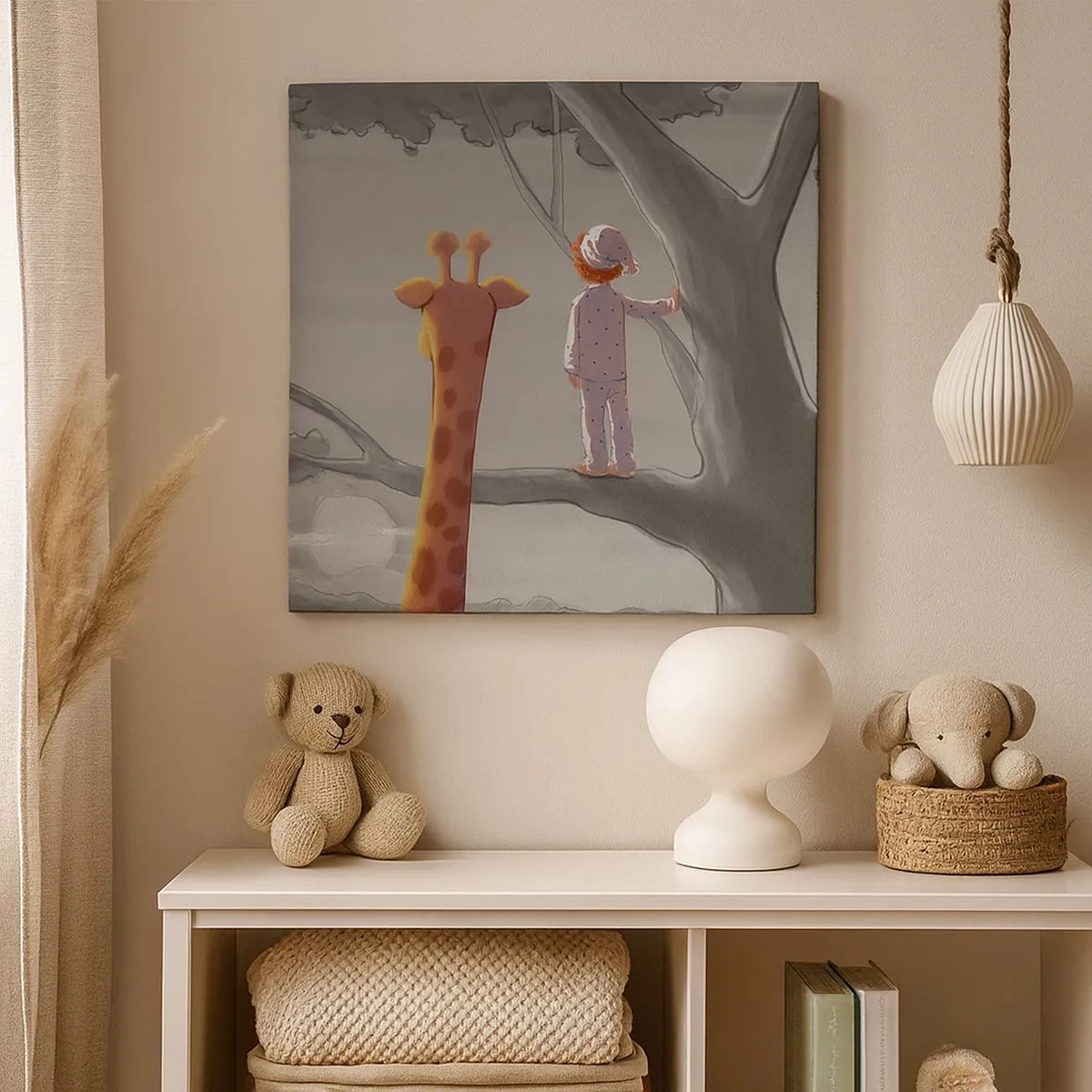 Impression sur toile - Image sur toile - Cela arrive vraiment - 30x30 cm