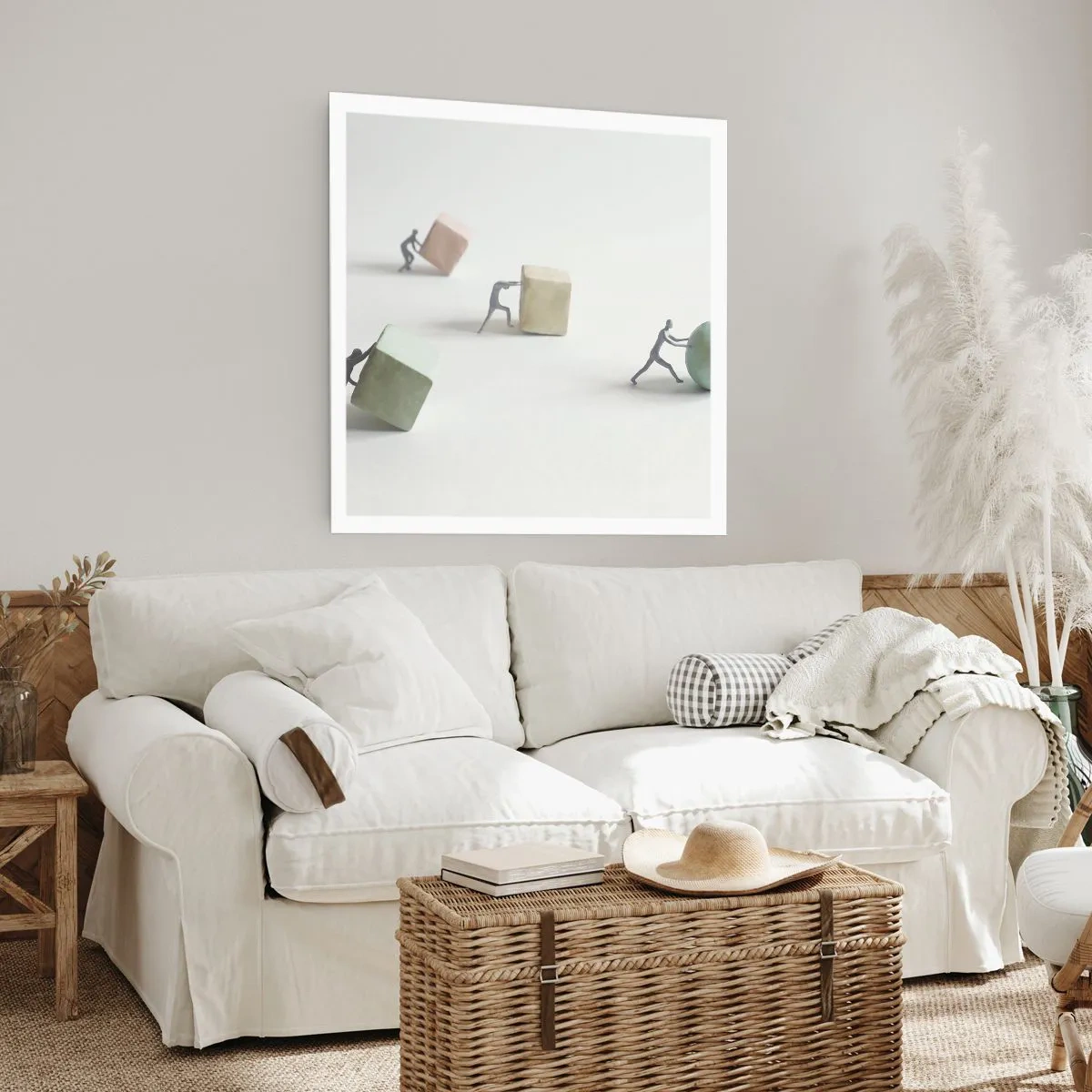 Affiche - Poster - Rien que la vie - 50x50 cm