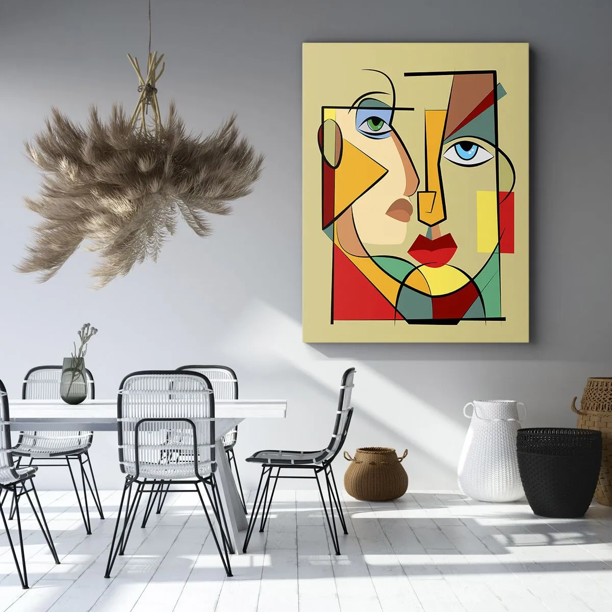 Impression sur toile - Image sur toile - Paire assortie - 55x100 cm